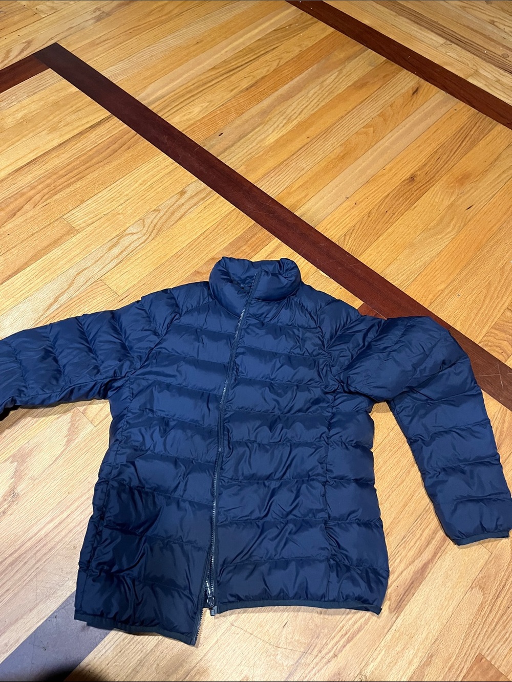 Uniqlo Kids Navy Blue Puffer Jacket